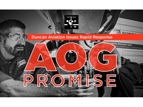 Duncan Aviation AOG Promise Duncan Aviation AOG Promise