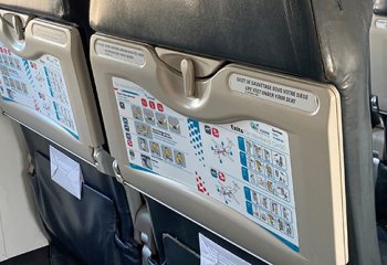 BCO Aviation Adhesive Safety Cards