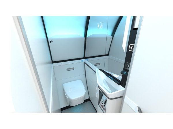 Collins Aerospace Touchless Lavatories