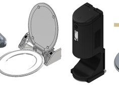 Adams-Rite Touchfree Lavatory