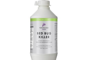 Permagard Aviation Bed Bug Killer dehydrates bed bugs and is nontoxic to aircraft passengers and crew members.