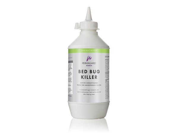 Permagard Aviation Bed Bug Killer dehydrates bed bugs and is nontoxic to aircraft passengers and crew members.