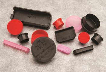 PMI, caps/plugs and custom molded products.