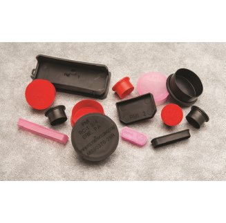 PMI, caps/plugs and custom molded products.