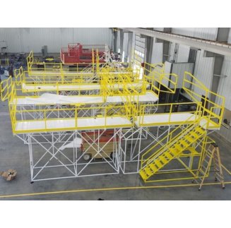 Simpson Aerospace Services maintenance stands Simpson Aerospace Services maintenance stands