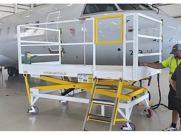 Simpson Aerospace Services maintenance stands Simpson Aerospace Services maintenance stands