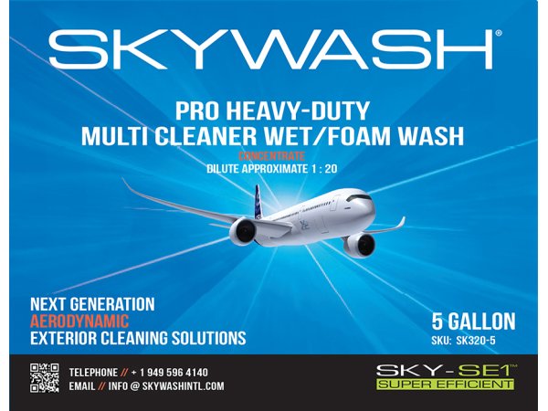 Skywash International Pro Exterior Heavy-Duty Wet / Foam Wash