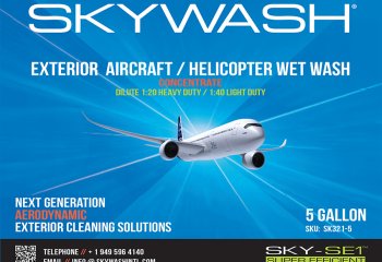 Skywash International Pro Exterior Aircraft / Helicopter Wet Wash