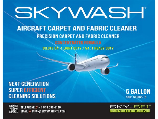 Skywash International Interior Carpet & Fabric Cleaner