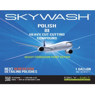 Skywash International Polish III Heavy Cutting Compound