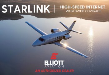 Elliott Aviation Starlink installations