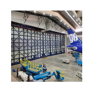 Gandhi Automations Sliding Aircraft Hangar Doors