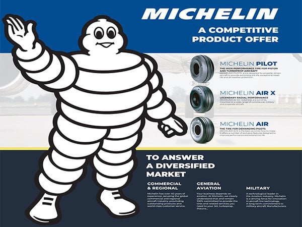 Avioparts Michelin tires