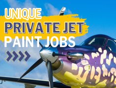 Duncan Aviation Private Jet Paint