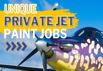 Duncan Aviation Private Jet Paint