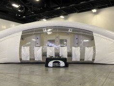 MES Inflatable Paint Booths