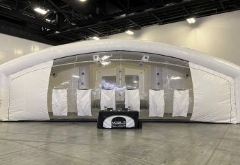 MES Inflatable Paint Booths