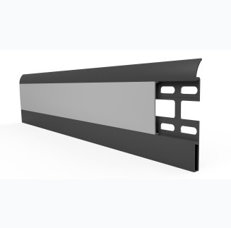 Kick strip retainer and insert assembly