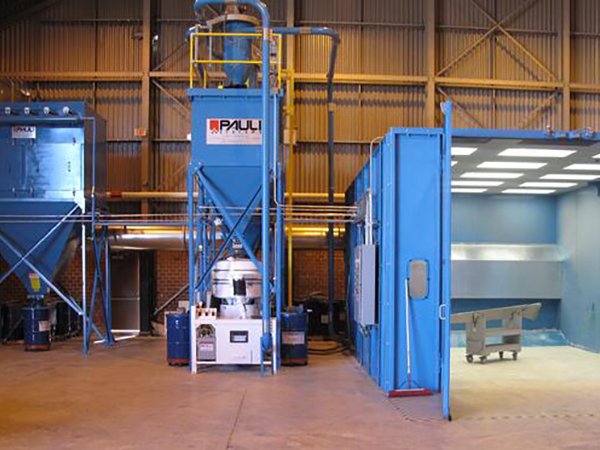 Pauli Systems Abrasive Blast Rooms