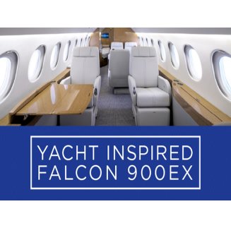Duncan Aviation Yacht Inspired Falcon 900EX