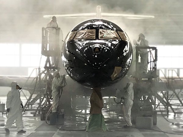 EnergoAvia aircraft painting