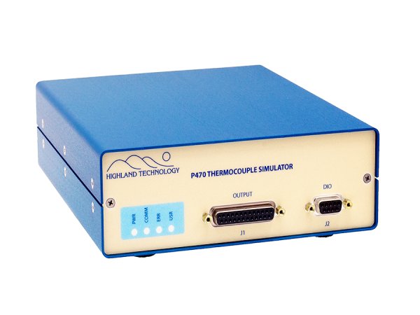 Highland Technology P470 THERMOCOUPLE SIMULATOR Highland Technology P470 THERMOCOUPLE SIMULATOR