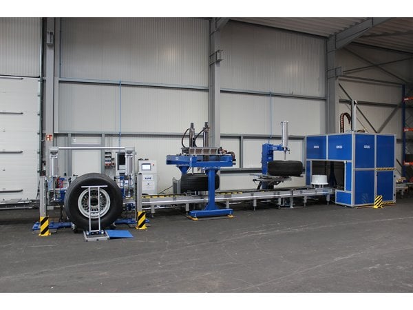 Kunz GmbH fully automated wheel assembly line