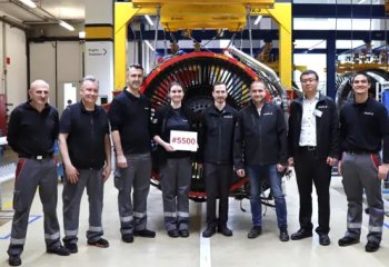 SR Technics 5500th Engine Induction